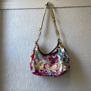 Coach Poppy Pop C Handbag Crossbody Satchel